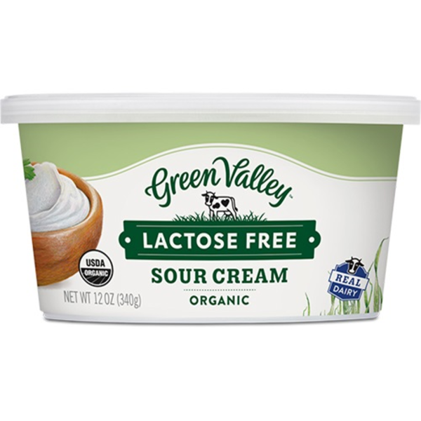 Green Valley Creamery Lactose Free Organic Sour Cream
