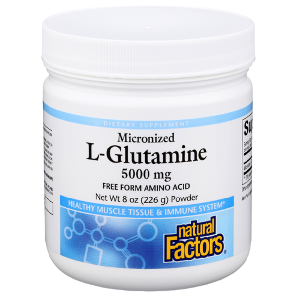 Natural Factors Micronized L-Glutamine 5000 Mg