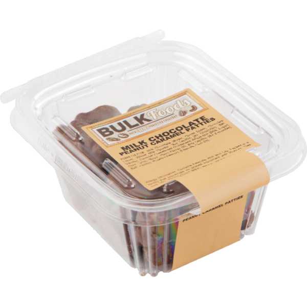 Bulk Foods Milk Chocolate Peanut Caramel Patties