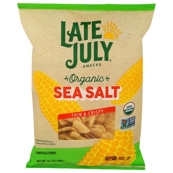 Late July Organic Sea Salt Thin & Crispy Tortilla Chips