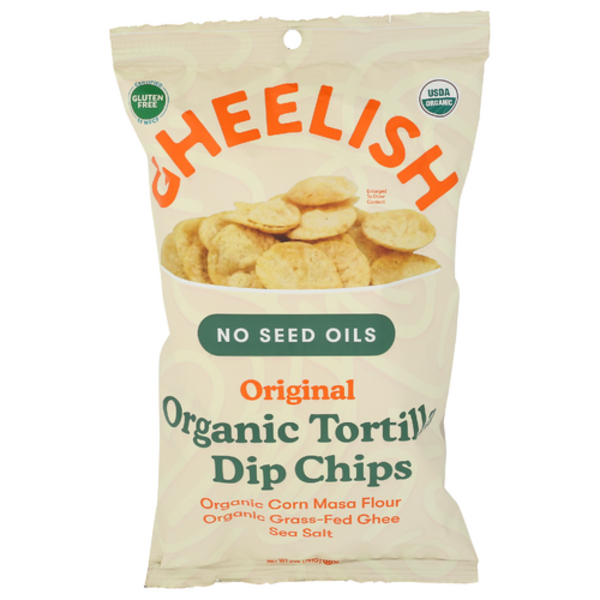 Gheelish Organic Original Tortilla Dip Chips