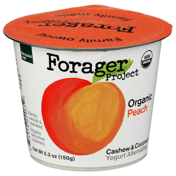Forager Project Organic Peach Cashewmilk Yogurt