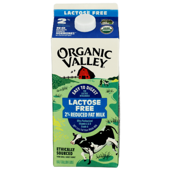 Organic Valley Organic Lactose Free 2% Reduced Fat Milk
