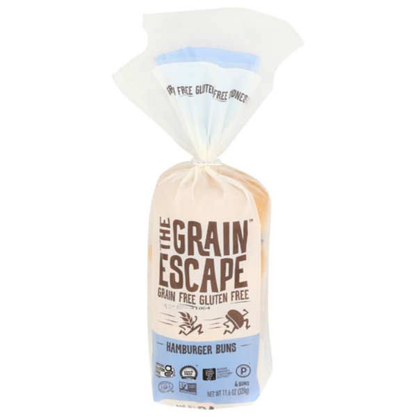 The Grain Escape Grain Free Hamburger Buns 4 Pack