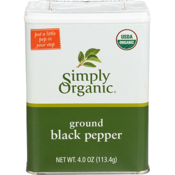 Simply Organic Organic Ground Black Pepper