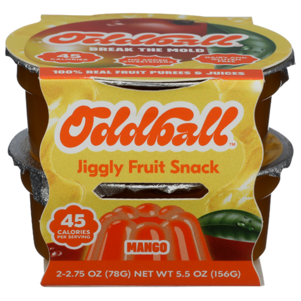 Oddball Mango Jiggly Fruit Snack