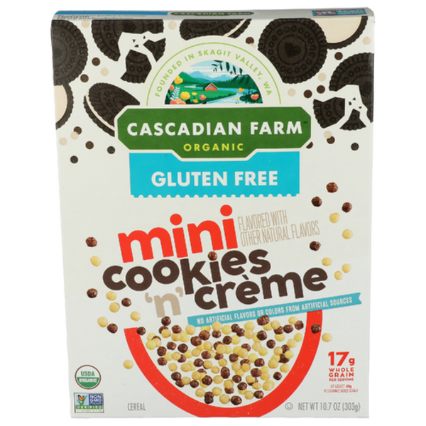 Cascadian Farm Organic Mini Cookies N Creme Cereal