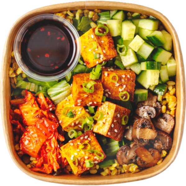 Sprouts Sticky Sesame Chili Tofu Bowl