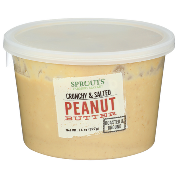 Sprouts Crunchy & Salted Peanut Butter