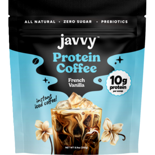 Javvy Coffee French Vanilla Instant Protein Coffee