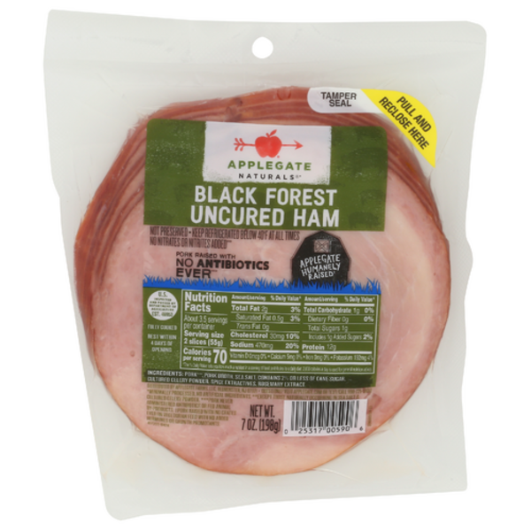Applegate Uncured Black Forest Ham