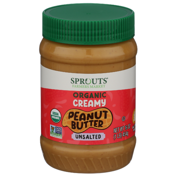 Sprouts Organic Smooth Peanut Butter