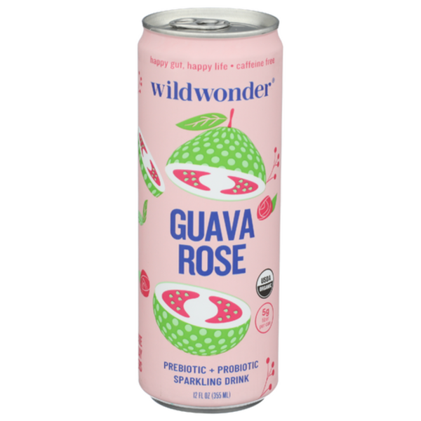Wild Wonder Guava Rose Prebiotic + Probiotic Drink