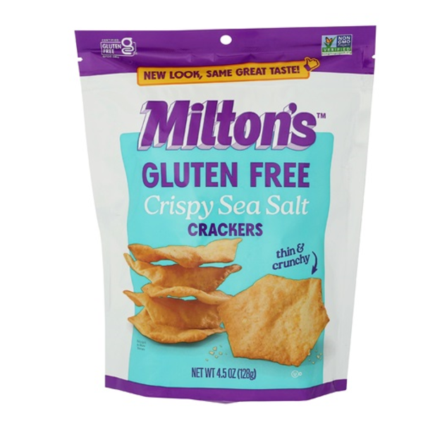 Milton's Crispy Sea Salt Baked Crackers