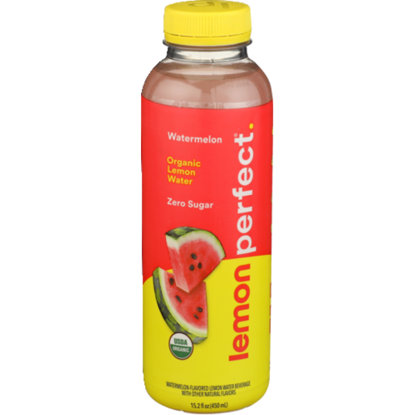Lemon Perfect Organic Watermelon-Flavored Lemon Water Beverage