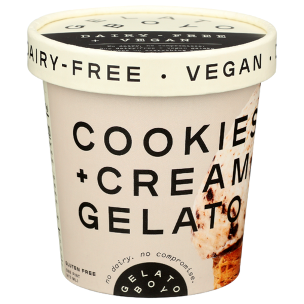 Gelato Boy Cookies + Cream Dairy Free Gelato