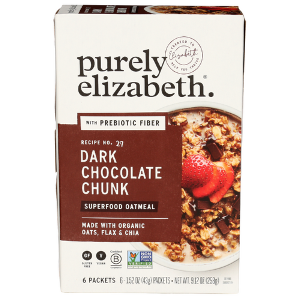 Purely Elizabeth Dark Chocolate Chunk Oatmeal
