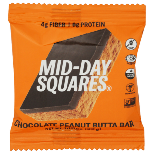 Mid-Day Squares Peanut Butta Fiber And Protein Square