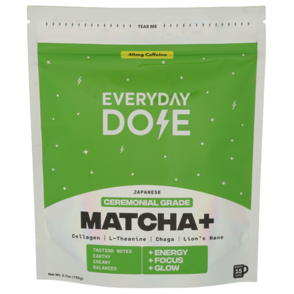 Everyday Dose Ceremonial Grade Instant Matcha+