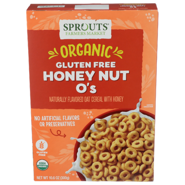 Sprouts Organic Honey Nut O's Cereal