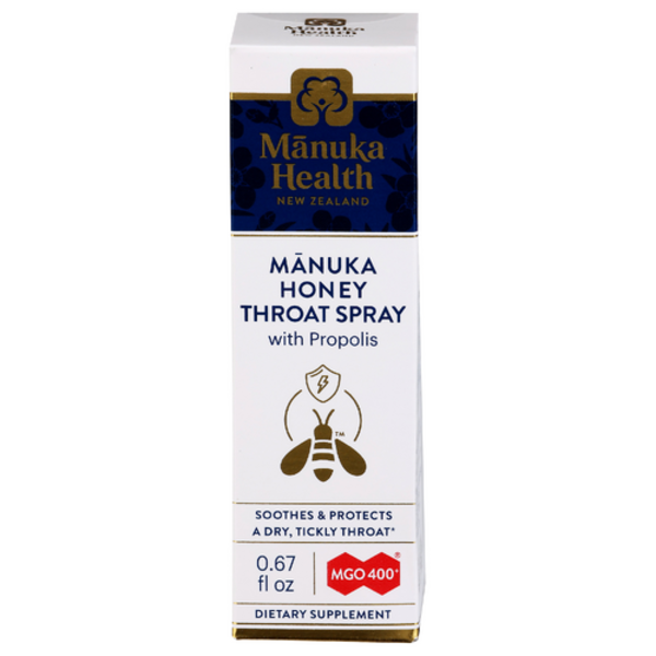 Manuka Health Manuka Honey Throat Spray With Propolis