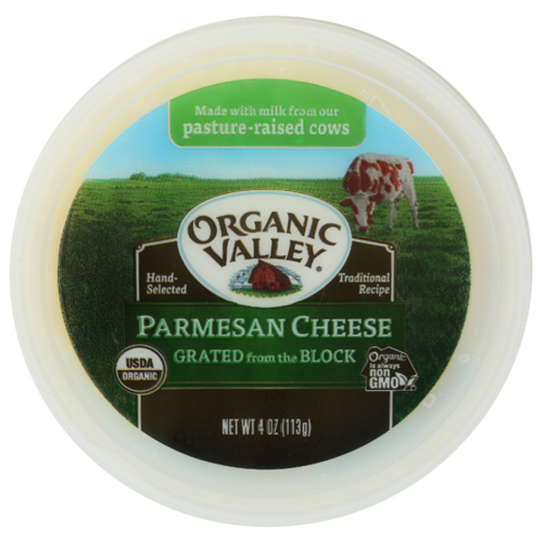 Organic Valley Organic Grated Parmesan Cheese