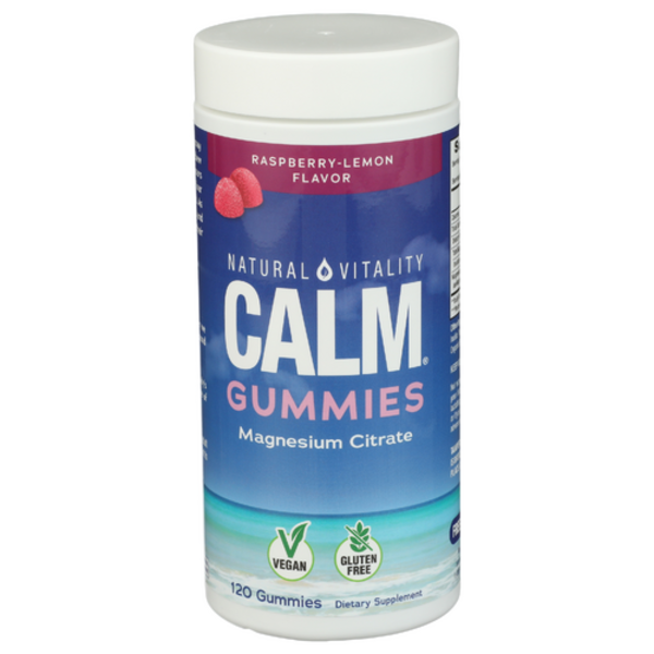 Natural Vitality Raspberry Lemon Calm Gummies
