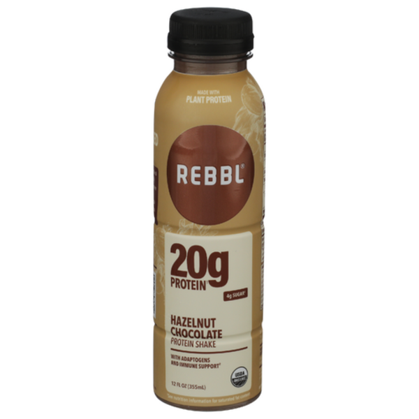 Rebbl Organic Hazelnut Chocolate Protein Elixir