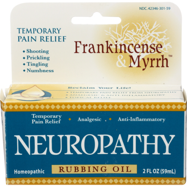 Frankincense & Myrrh Neuropathy Rubbing Oil