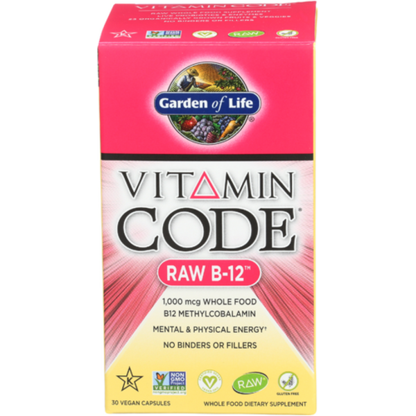 Garden Of Life Vitamin Code Raw B-12