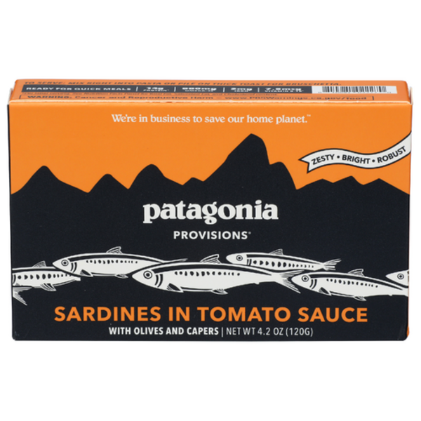 Patagonia Provisions Sardines In Tomato Sauce With Olives and Capers