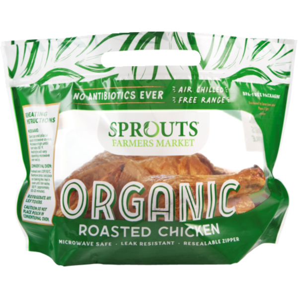Sprouts Organic Unseasoned Roasted Chicken