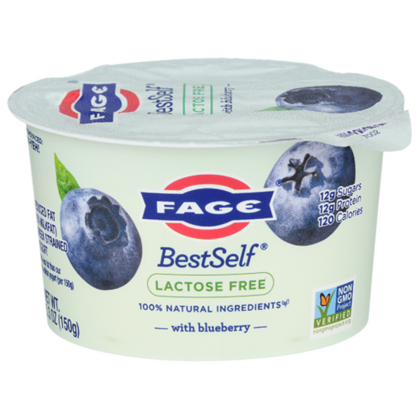 Fage BestSelf Lactose Free Greek Yogurt With Blueberry
