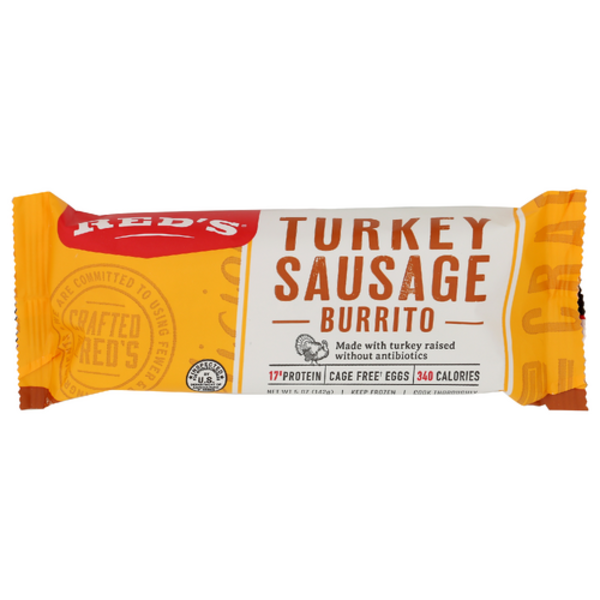 Red's All Natural Turkey Sausage Egg & Cheese Burrito