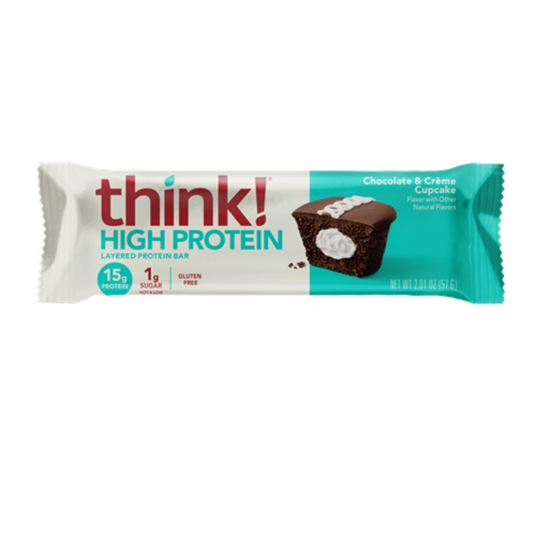 Think Chocolate & Creme Cupcake High Protein Bar