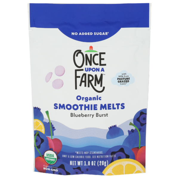 Once Upon A Farm Organic Toddler Blueberry Burst Smoothie Melts