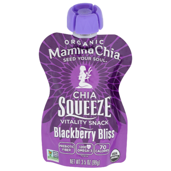 Mamma Chia Organic Blackberry Bliss Squeeze