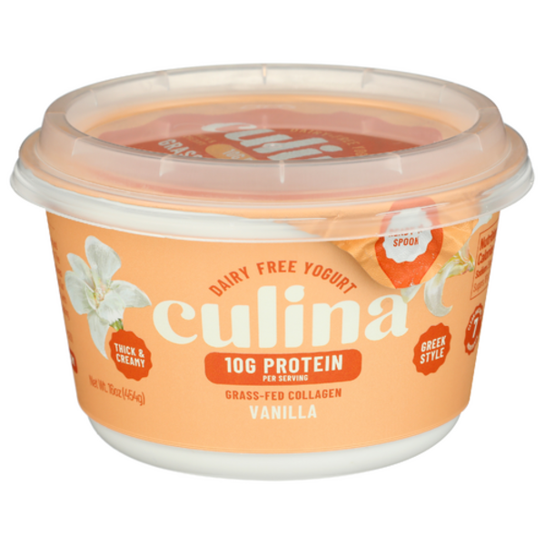 Culina Vanilla Dairy-Free Collagen Greek Style Yogurt