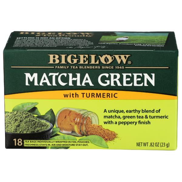 Bigelow Matcha Green Tea With Turmeric