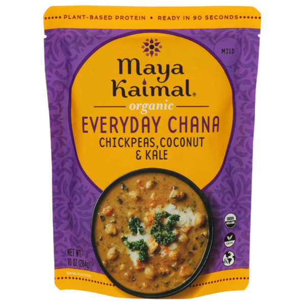 Maya Kaimal Organic Everyday Chana Black Chickpeas + Coconut + Kale