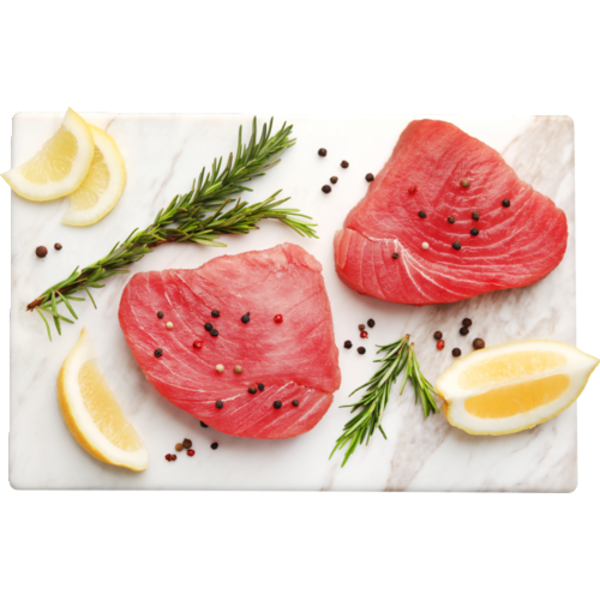Wild Ahi Tuna Steaks Previously Frozen