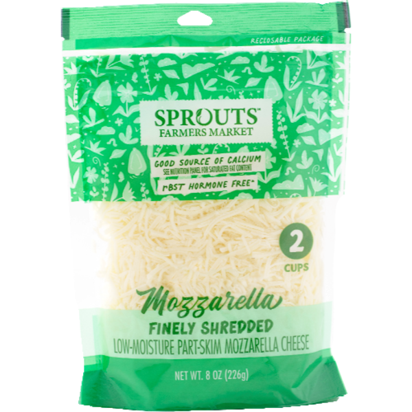 Sprouts Shredded Mozzarella Cheese