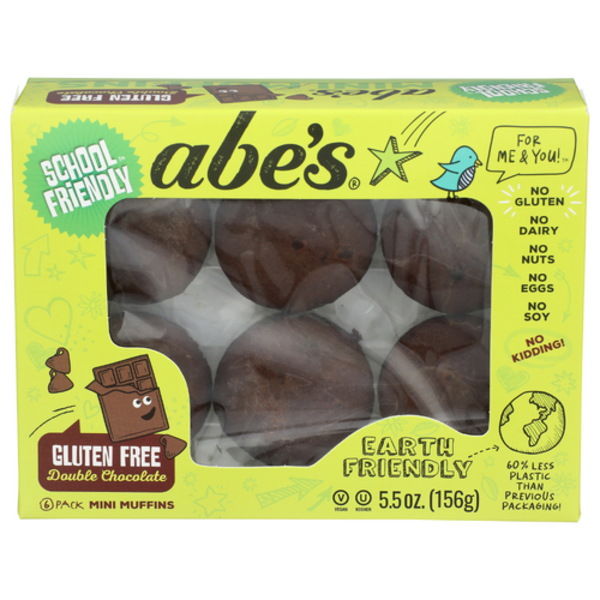 Abes Double Chocolate Chips Muffins 6 Pack