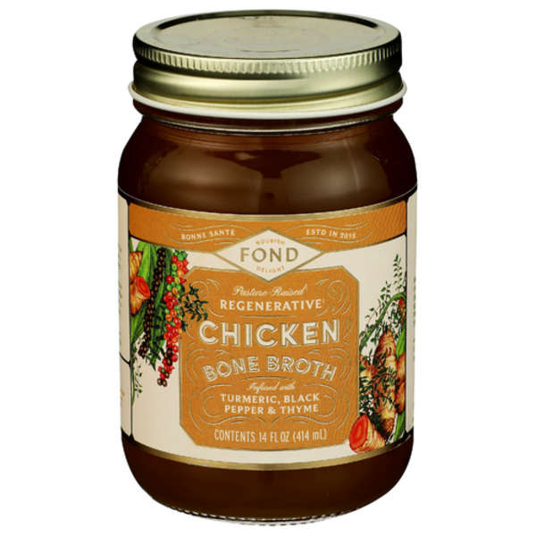Fond Bone Broth Turmeric Chicken Bone Broth