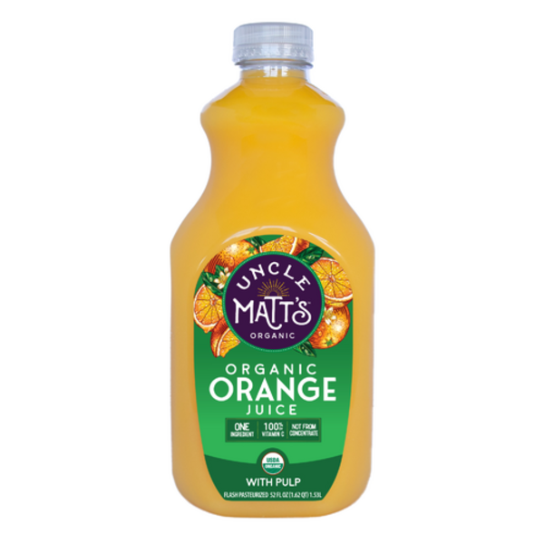 Uncle Matt's Organic Orange Juice with Pulp