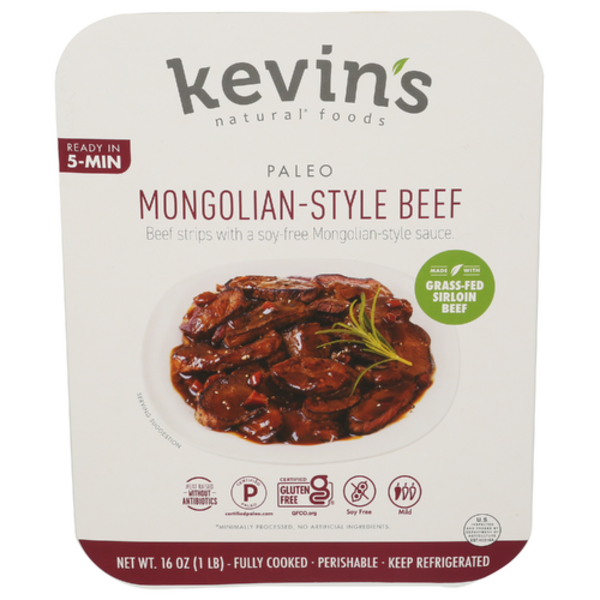 Kevin's Natural Foods Mongolian Style Beef