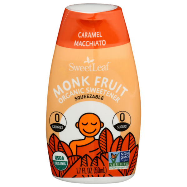 Sweetleaf Organic Caramel Macchiato Monk Fruit Sweetener