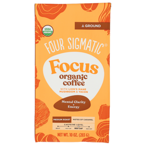 Four Sigmatic Organic Focus Medium Roast Ground Coffee