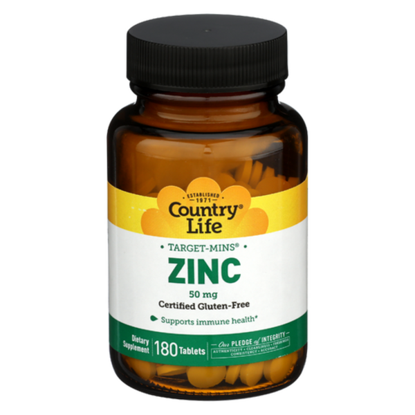 Country Life Target-Mins Zinc 50 Mg