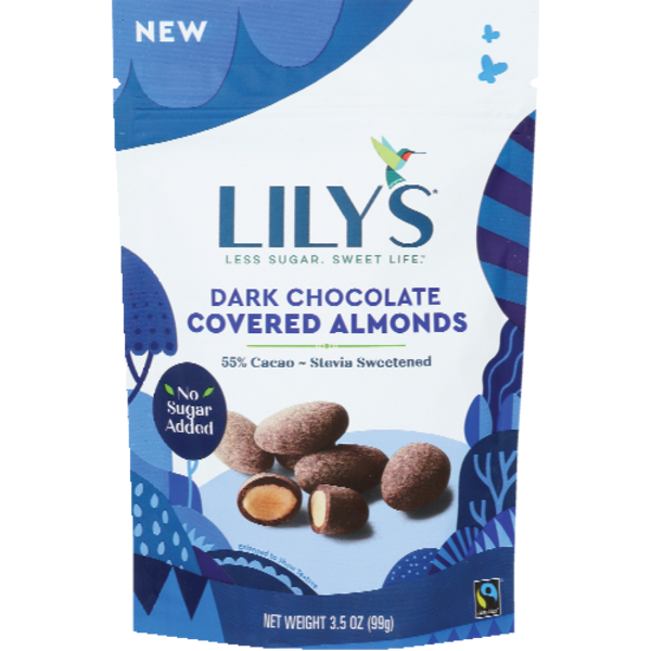 Lily's Sweets Dark Chocolate Covered Almonds